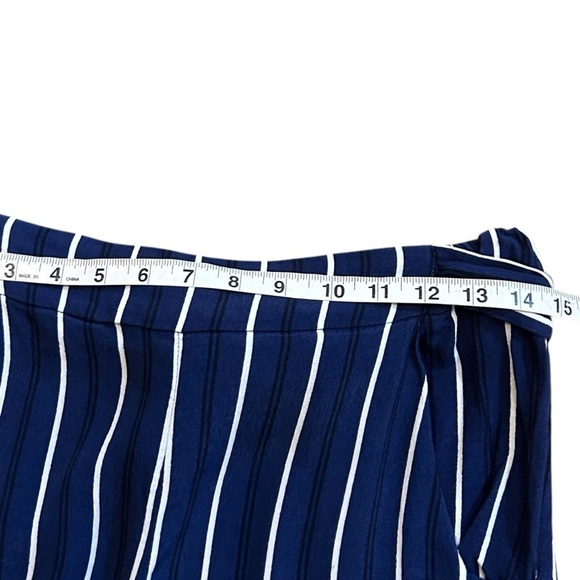 Aritzia Wilfred Faun Pant- Tie Waist Cropped Wide Leg Pants- Size Medium - Picture 10 of 12